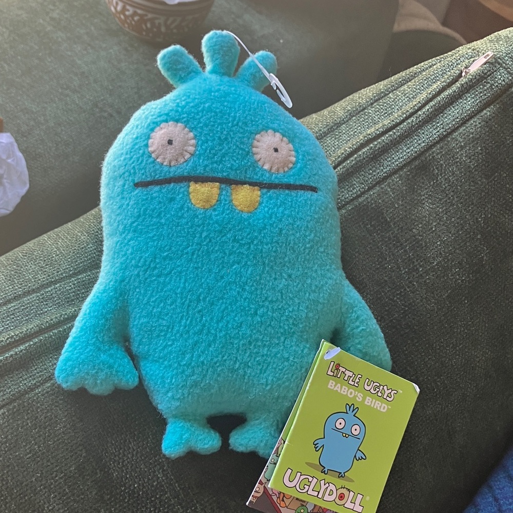Little Ugly Babo's Bird Plush Toy - Blue